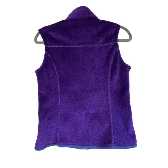 Patagonia Purple Soft Re-Tool Zipup Vest Sz S - Picture 6 of 6